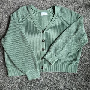 Old Navy Women's Sage Cardigan Sweater
